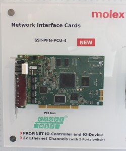 Molex' new PROFINET card